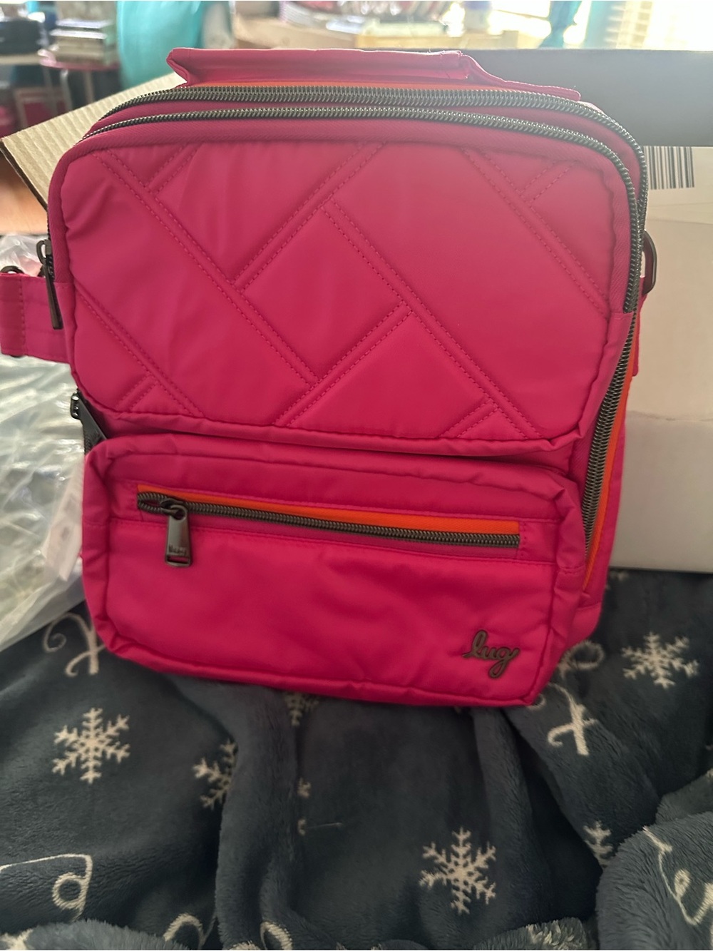 Lug wranger in rosette pink